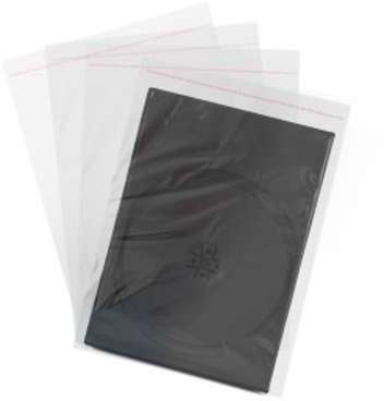 Feuille cellophane 1000 pièces pour boitiers DVD 1