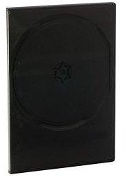 10 boîtiers DVD slim (7 mm) - 2 DVD - Noirs
