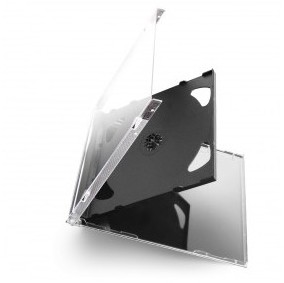Nierle exclusive Boitiers CD double, 10 mm, Transp