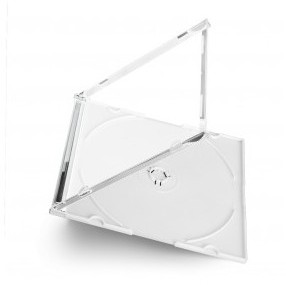 Prodye Exclusive Boitiers CD Slimcase, 5 mm, Blanc
