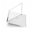 Prodye Exclusive Boitiers CD Slimcase, 5 mm, Blanc