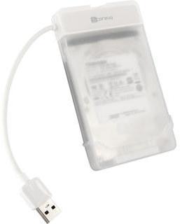 Storeva Klik Blanc - Boîtier disque 2,5 sans vis U