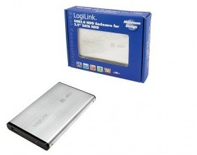 LogiLink Enclosure 2.5 inch S-ATA HDD USB 2.0 Alu