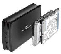 Boîtier aluminium pour 2 HDD SATA 2,5 Bluestork
