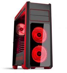 Spirit of Gamer - Rogue III - Atx - Rouge - Boitie