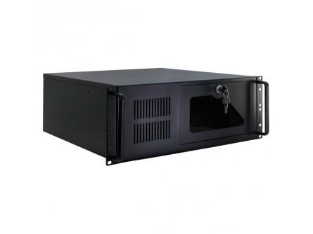 Boîtier industriel STD 19 noir, 4UH (19.99.0104)-