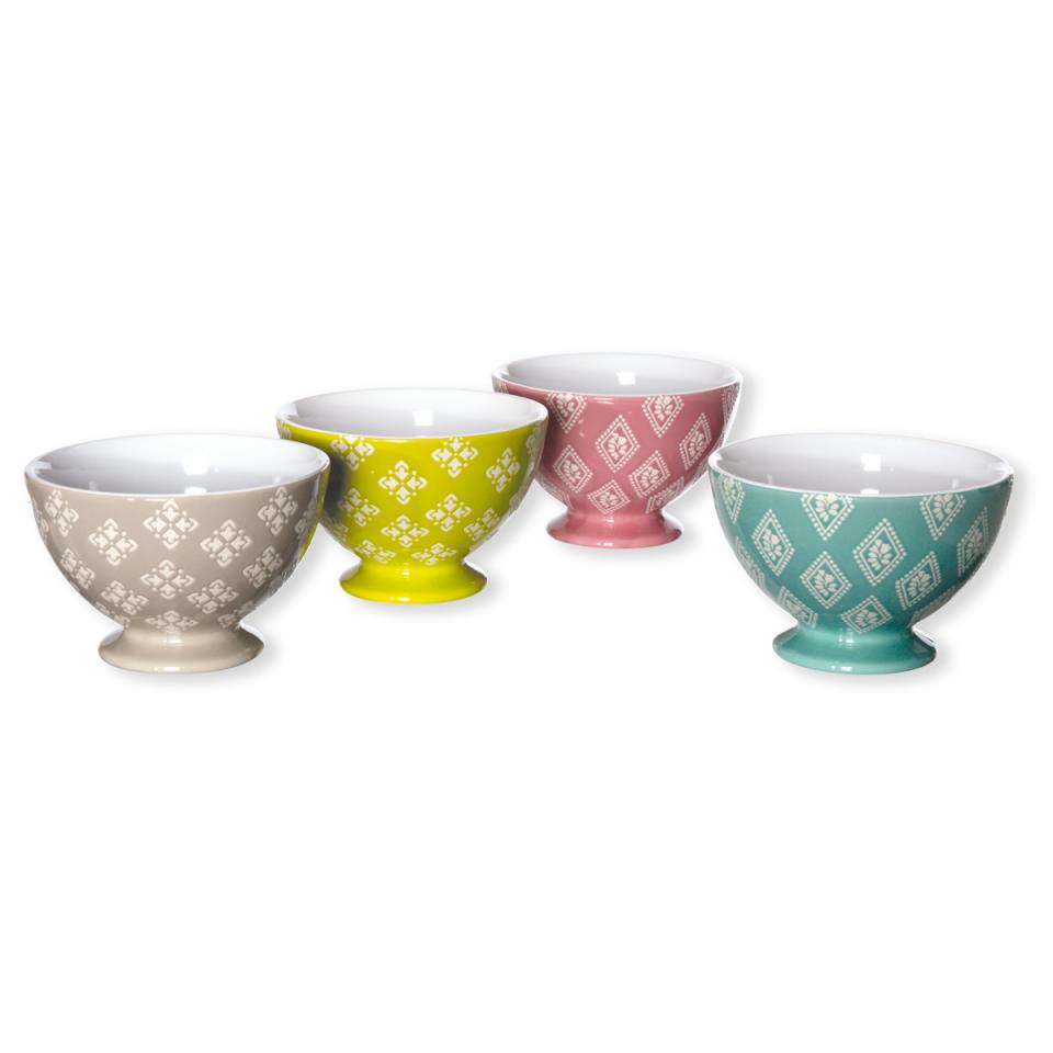 Bols en céramique motifs ethniques 65cl - Coffret