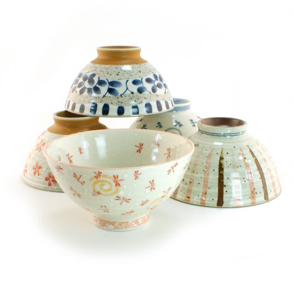 Bol à riz japonais set de 5 pièces 16M9538