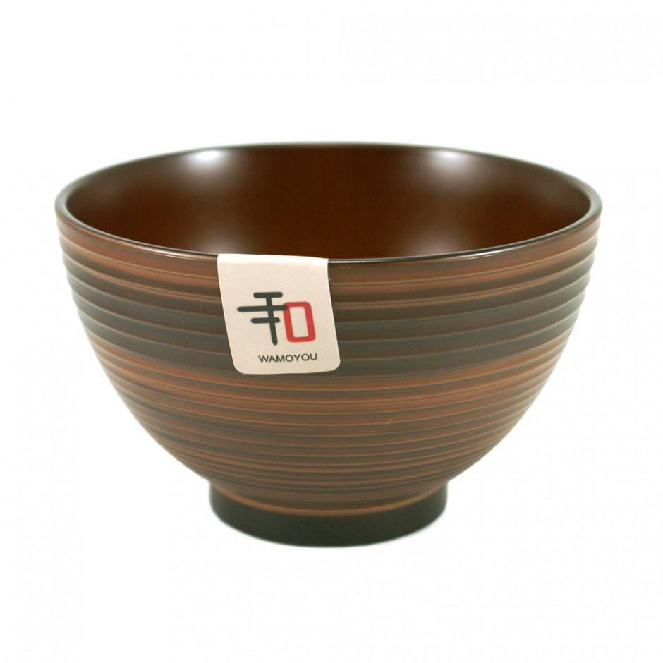 Bol en résine pour soupe Miso 1320BK