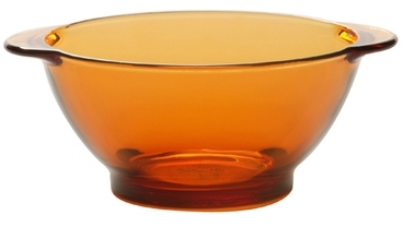 Bol à oreilles en verre trempé (par 6) Vermeil Dur