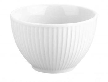 Bol Coupelle 20 cl en porcelaine blanche Plissé de Bol Coupelle 20 cl en porcelaine