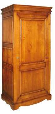 Bonnetière Merisier 1 porte - LIMOGES - L 89 x l 6