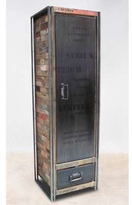 Bonnetière en bois 1 porte - INDUSTRY - L 60 x l 5
