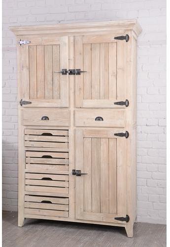 Grande Armoire de cuisine poignées boucher Olivet