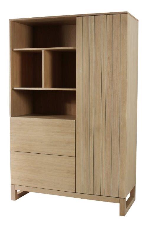 Meuble haut de rangement en chêne Legno