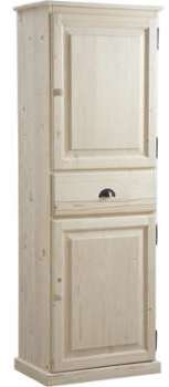 Bonnetière en bois brut massif Bonnetière en bois brut massif