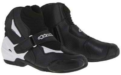 DEMI BOTTES SMX 1 R ALPINESTAR - Couleur - Blanc Taille DEMI BOTTES SMX 1 R ALPINESTAR