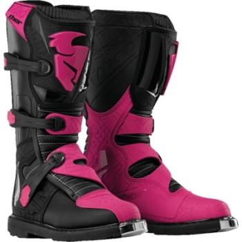 Bottes cross femme THOR BLITZ Magenta 2016