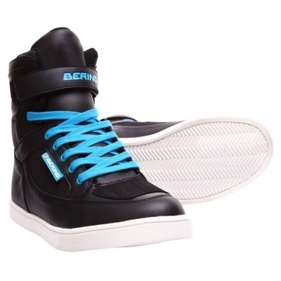 Chaussures moto Bering Jungle Noir Turquoise