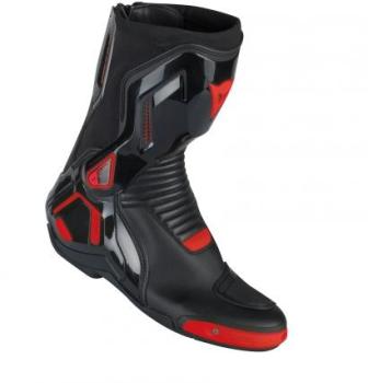 Bottes Dainese Course D1 Out 628 Noir Rouge Fluo