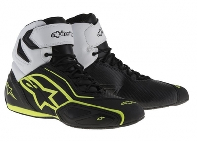 Baskets Alpinestars Faster 2 Noir Jaune Fluo