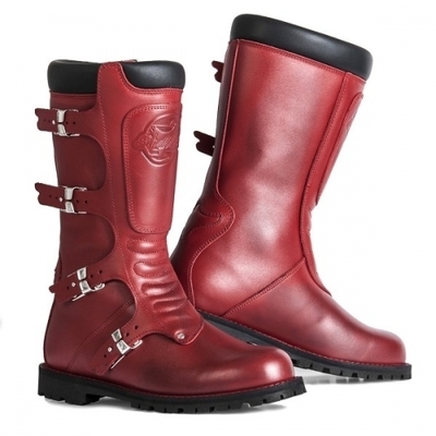 Bottes moto Stylmartin Continental Rouge