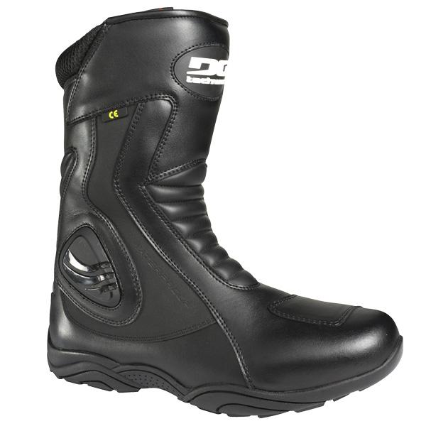 Botte moto dg techwear norfolk noir étanche