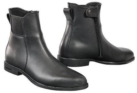 Bottines moto Soubirac Split Noir CE