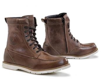 Bottes moto Forma NAXOS WP Marron CE