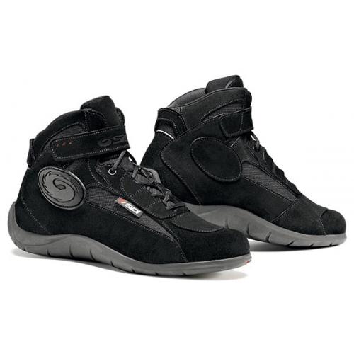 Chaussures moto Sidi doha cuir-textile noir