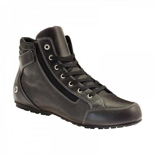 Chaussures moto Cuir 1964 Storm Noir