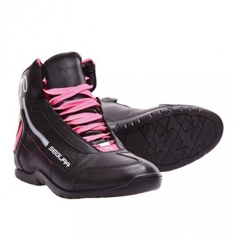 BASKET MARLON NOIR FUSCHIA