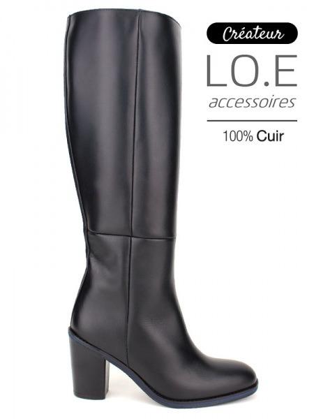 Botte tout CUIR TUTO - Cendriyon