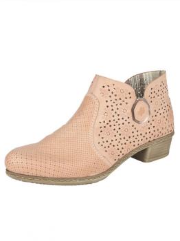 Bottines Rieker rose