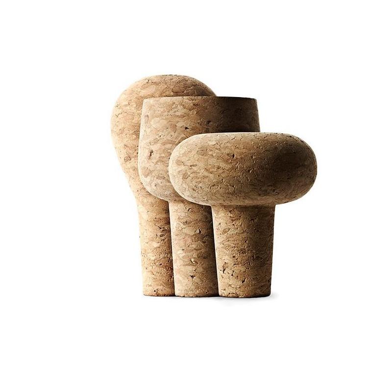 Wine Cork Stoppers - lot de 3 Bouchons - liège/3 u