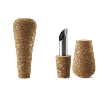 Wine Cork Stoppers Set - avec Bec - liège Wine Cork Stoppers Set - avec