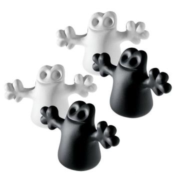 Carlo Bottle Cap Set of 4 - blanc noir Carlo Bottle Cap Set of 4