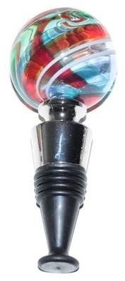 BOUCHON DE BOUTEILLE EN VERRE SOUFFLé DE MURANO RO