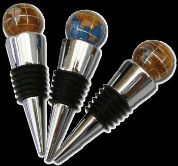 Bouchon de bouteille Globe terrestre Bouchon de bouteille Globe