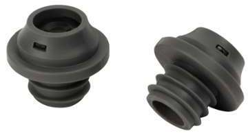Set de 2 bouchons gris WA 138 pour pompes à vin Screwpull Set de 2 bouchons gris WA