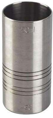 Mesure de bar tube en acier inoxydable 25ml 50ml Mesure de bar tube en acier