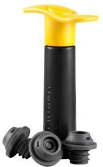 Pompe à vin Jaune 3 bouchons Screwpull WA 137 Pompe à vin Jaune 3 bouchons