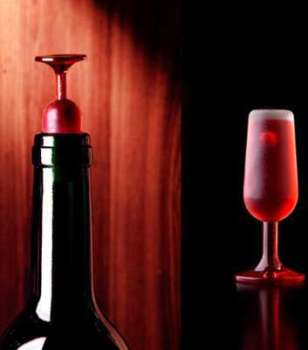 Bouchon Verre de Vin Lot de 2 Bouchon Verre de Vin Lot de