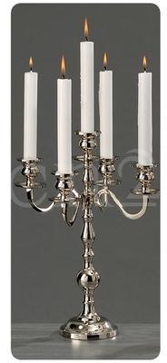 Chandelier Varas à 5 branches 35cm nickelé Chandelier Varas à 5 branches