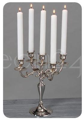 Chandelier à 5 branches en laiton 26 cm Chandelier à 5 branches en