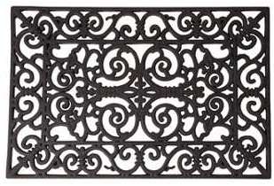 Bougeoir double en fer noir mat House Doctor