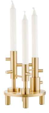 Fritz Hansen - Chandelier-bougeoir L - laiton H 20cm Fritz Hansen - Chandelier-bougeoir