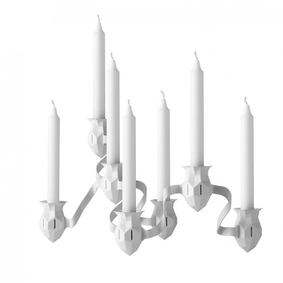 The More The Merrier - Chandelier - blanc/pour 7 b