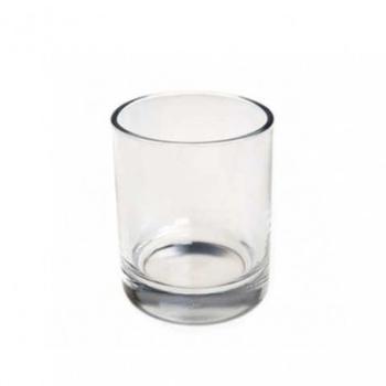 Bougeoir photophore en verre shot