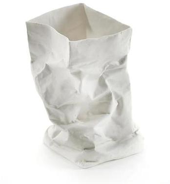 Sac en papier en porcelaine Serax Kiki L
